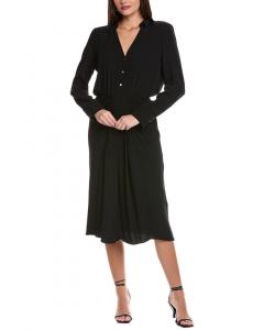 Платье миди Uria от ba&sh, черный