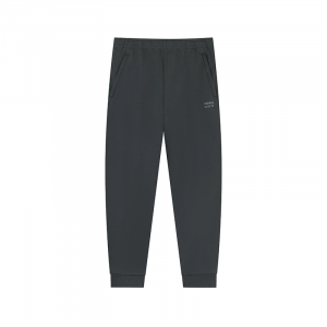 361° Толстые вязаные спортивные штаны мужские Rock Coal темно-серые с манжетами