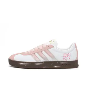 Adidas ВЛ Корт 2.0 амортизирующие низкие скейтборд кроссовки унисекс розовый белый, цвет Pink White