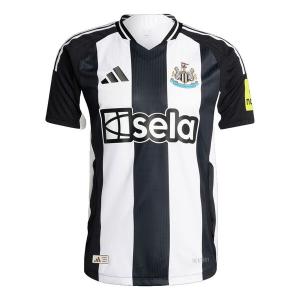 Футболка newcastle united fc 24 25 домашняя аутентичная футбольная майка Adidas, черный