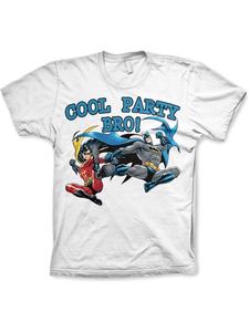 Футболка белого цвета Batman