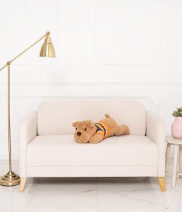 Плюшевый мишка Декстер, большая собака Густав, коричневый плюшевый мишка 70 см Miś Gustaw