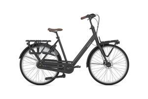 Городской велосипед Gazelle Bloom - 28 дюймов - tiefeinsteiger - 2026, schwarz | black / matt