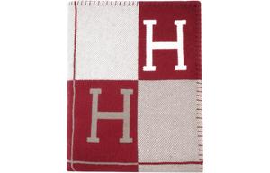 Пледы, пледы для дивана и флисовые одеяла HERMES, Burgundy-Includes Brand Label Tag