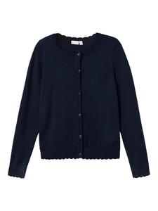 Вязаный кардиган NAME IT VAMONE, темно-синий