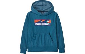 Детский свитшот Patagonia, светло-голубой/синий