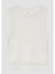 s.Oliver Вязаный жилет цвета 0210_ecru