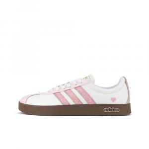 Adidas Neo Кроссовки для скейтбординга VL Court 2.0 с антискользящим покрытием, износостойкие, унисекс, розовые