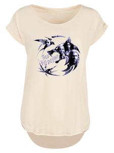 Рубашка F4NT4STIC The Witcher Wolf Logo Infill Netflix TV Series, песочный