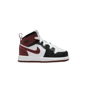 Кроссовки Air Jordan 1 Mid SE TD 'Dark Pony', красный