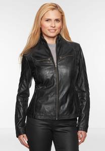 Кожаная куртка Джина 7eleven, черный