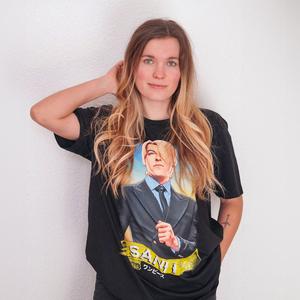 Футболка Санджи черная - One Piece