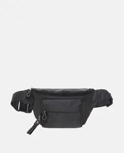 Серая поясная сумка Mandarina Duck, темно-серый