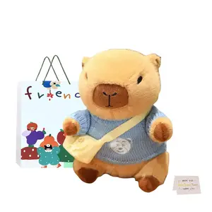 Милая капибара, свитшот рюкзак капибара куклы плюшевая кукла высота 23см Whoops