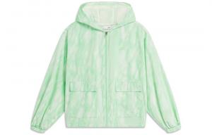 Куртка из коллекции Sports Life, женская, классная, зеленая, с принтами Lining