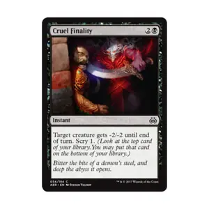 CCG Жестокая окончательность (С), MTG - Aether Revolt