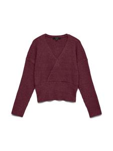 VERO MODA Свитер 'VMDesire' в цвете Ruby Red