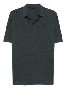 Льняная футболка Dell'oglio, серый