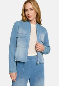 Джинсовая куртка mit reissverschluss Zero, Blue Denim