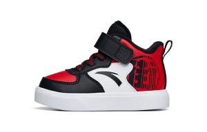 Кроссовки Anta kids Toddler Shoes TD High-top College Red/Black