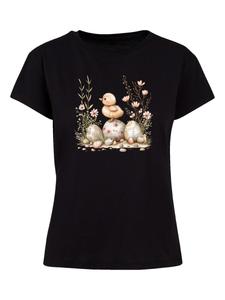 Футболка F4NT4STIC Ostern KГјken Ei Blumen, Black