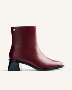 Женские ботинки с мягкой стелькой и боковой молнией Gioseppo, бордовый