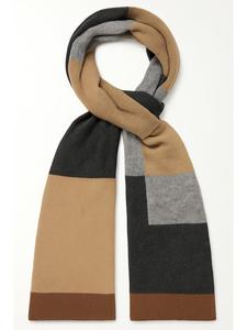 Шарф "Мармо" коричневого цвета collezione alessandro