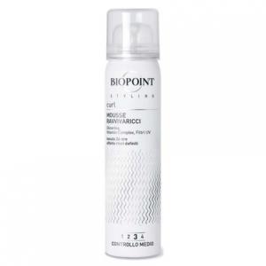 Пена для волос 75 мл Восстанавливающая кудри Мини-размер Biopoint