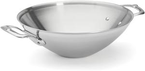 Вок AFFINITY с 2 ручками De Buyer - 32 см - 3743.32, серебристый