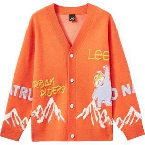 Свитер для школьников Lee, оранжевый