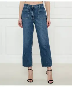 Джинсы Flare fit Elisabetta Franchi, синий