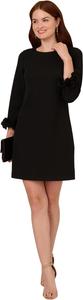 Платье Adrianna Papell Crepe Short Dress, черный