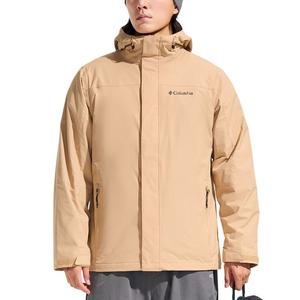 Водонепроницаемая, ветронепроницаемая, дышащая, термо, холодостойкая ветровка Men's Wheat/262 Columbia, Wheat/262