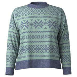 Женский свитер Edgewood Heritage Crew - мериносовый свитер Smartwool, зеленый