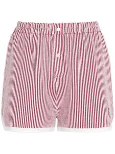 Шорты в полоску Barrie, красный