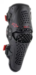 Наколенники SX-1 V2 Alpinestars, черный/красный