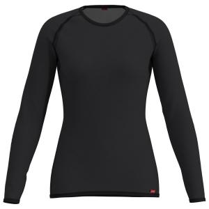 Женская рубашка д/р Transtex Light - синтетическое нижнее белье Löffler, черный