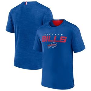 Мужская футболка Fanatics Royal Buffalo Bills Defender Evo, цвет Bil Blue