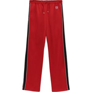 Повседневные брюки мужские темно-малинового цвета Loewe, цвет Deep raspberry color