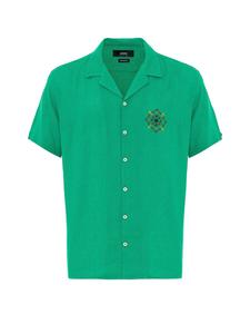 Рубашка на пуговицах классического кроя Antioch, зеленый