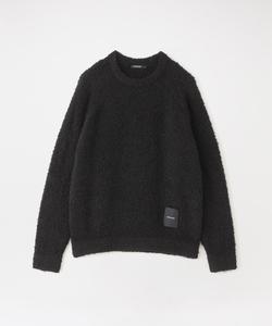 Вязаный пуловер цвета буль Loveless, цвет Black