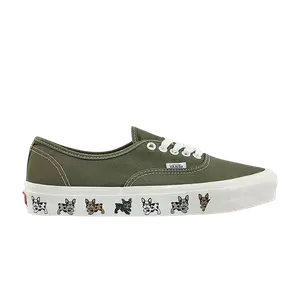 Кроссовки Authentic 44 DX Vans, зеленый