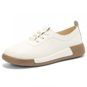 Reivantix Женские повседневные однобортные туфли Reivanti белого цвета