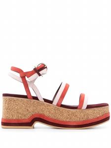 Salvatore Ferragamo Женские разноцветные сандалии Mysen