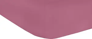 Простыня на резинке Mr. Sandman Elastane Classic, цвет Blackberry, 100x200-210 см, 220 г/м² Mr.Sandman