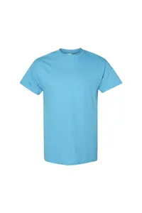 Футболка из плотного хлопка с короткими рукавами Gildan, синий