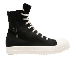 Кроссовки Rick Owens DRKSHDW Hollywood Pentagram High 'Black Milk', черный