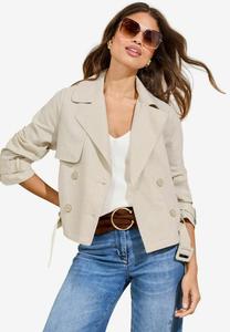 Блейзер REGULAR FIT Lipsy, бежевый