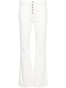 Джинсы bootcut Multiflex Courrèges, белый