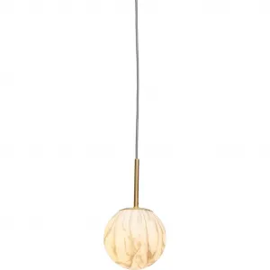 Подвесной светильник CARRARA E14 1 шт. в мраморном стиле It'S About Romi, белый